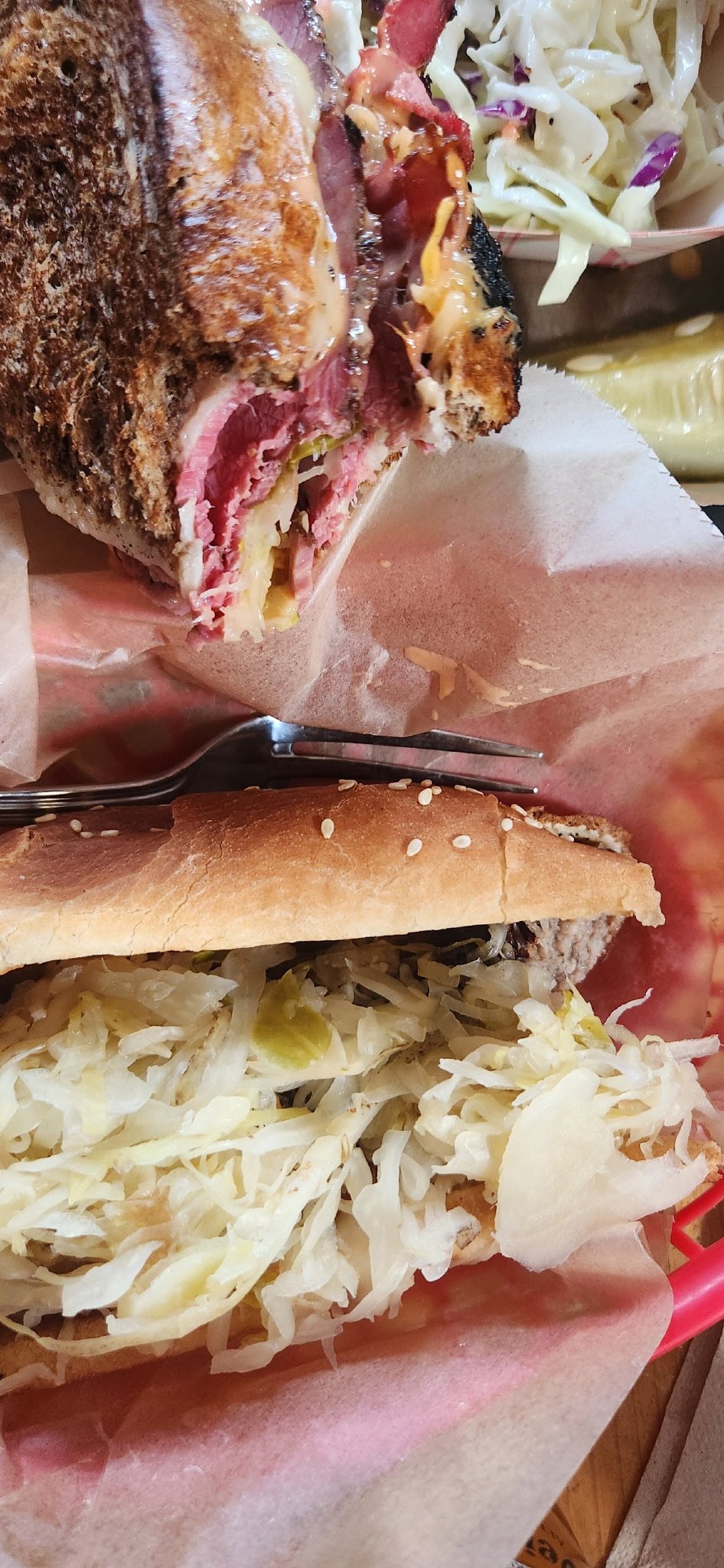 Reuben sandwich
